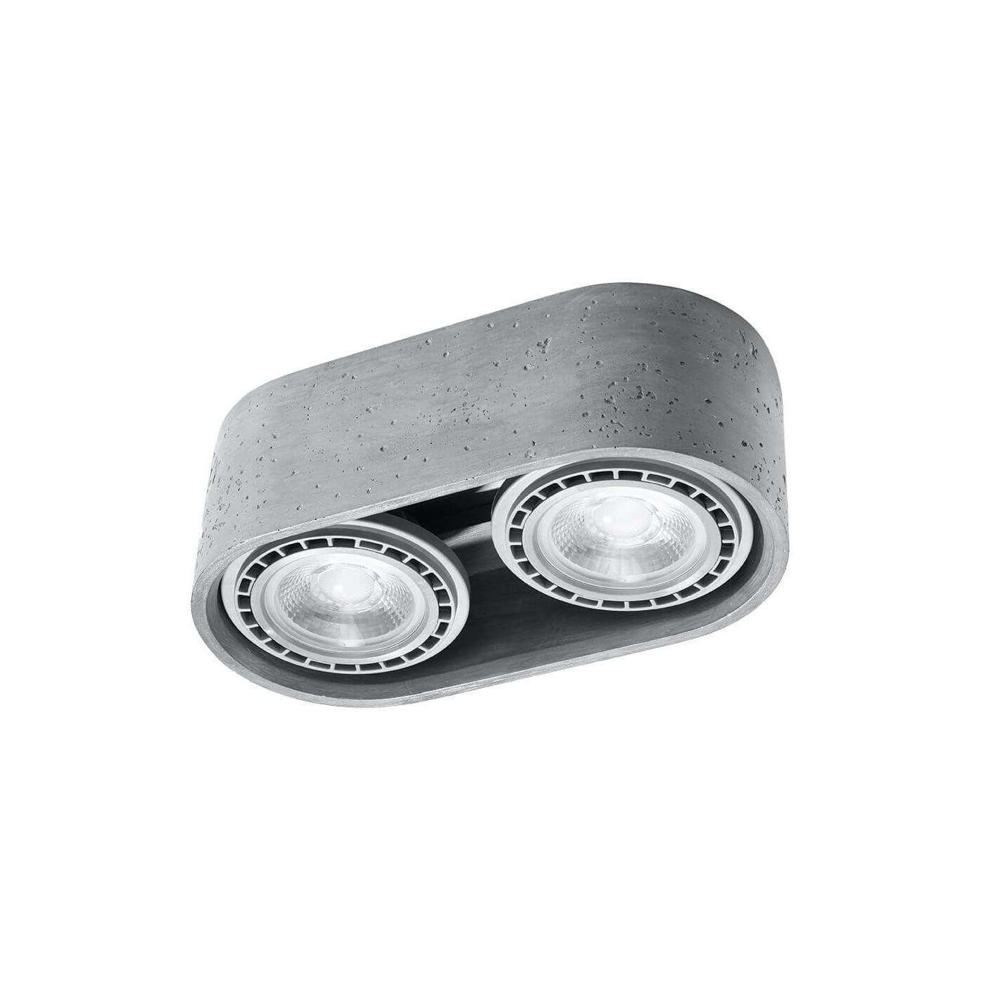 Plafon Basic 2 Beton SL.0882 Sollux
