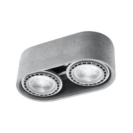 Plafon Basic 2 Beton SL.0882 Sollux