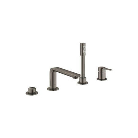 4-Otworowa Bateria Wannowa Lineare Brushed Hard Graphite 19577AL1 Grohe