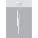 Lampa Wisząca Pastelo 3P Biały SL.0467 Sollux