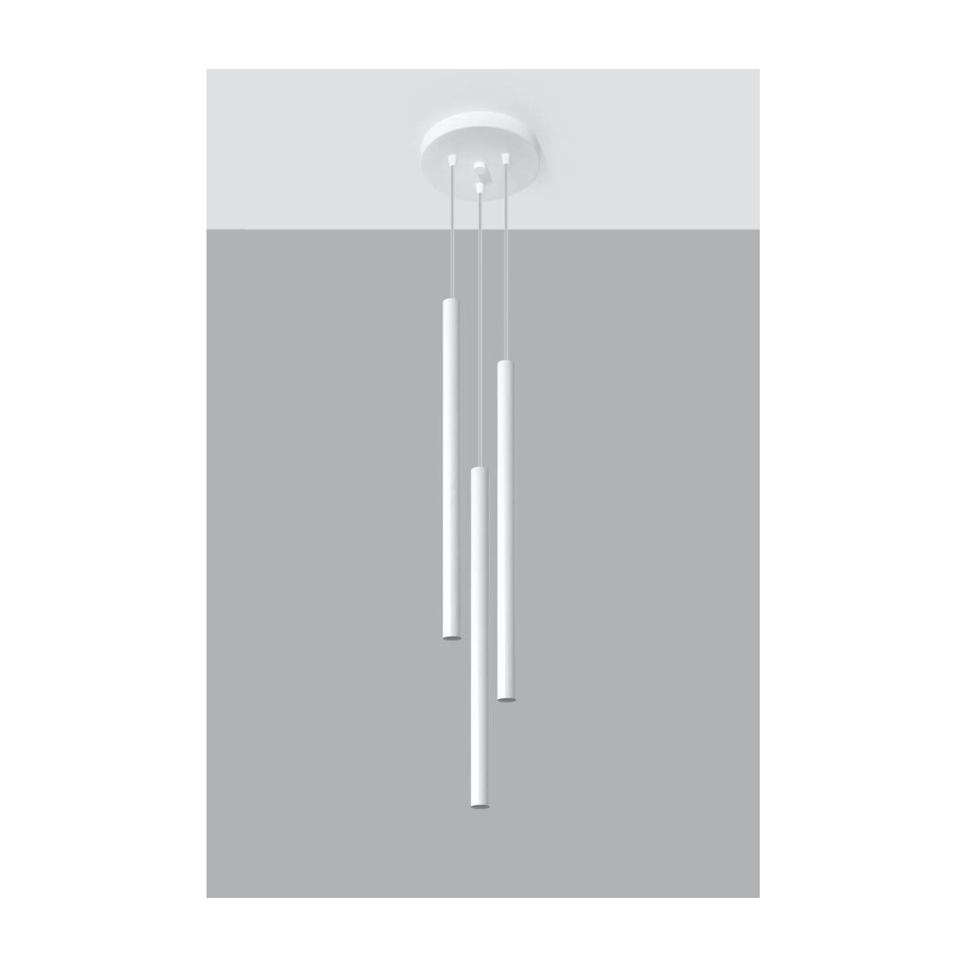 Lampa Wisząca Pastelo 3P Biały SL.0467 Sollux