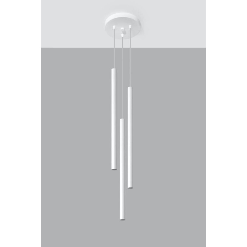 Lampa Wisząca Pastelo 3P Biały SL.0467 Sollux