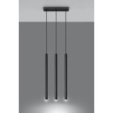 Lampa Wisząca Pastelo 3 Czarny SL.0470 Sollux