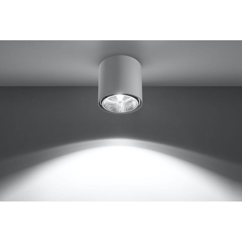 Plafon Tiube Biały SL.0695 Sollux