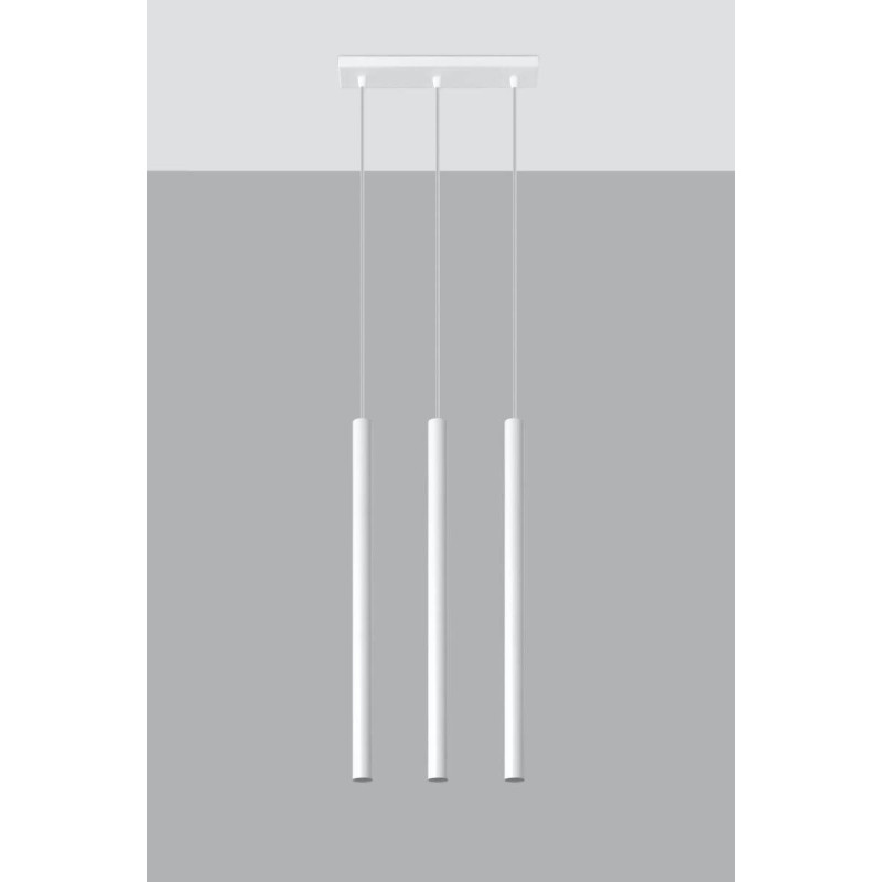 Lampa Wisząca Pastelo 3 Biały SL.0466 Sollux