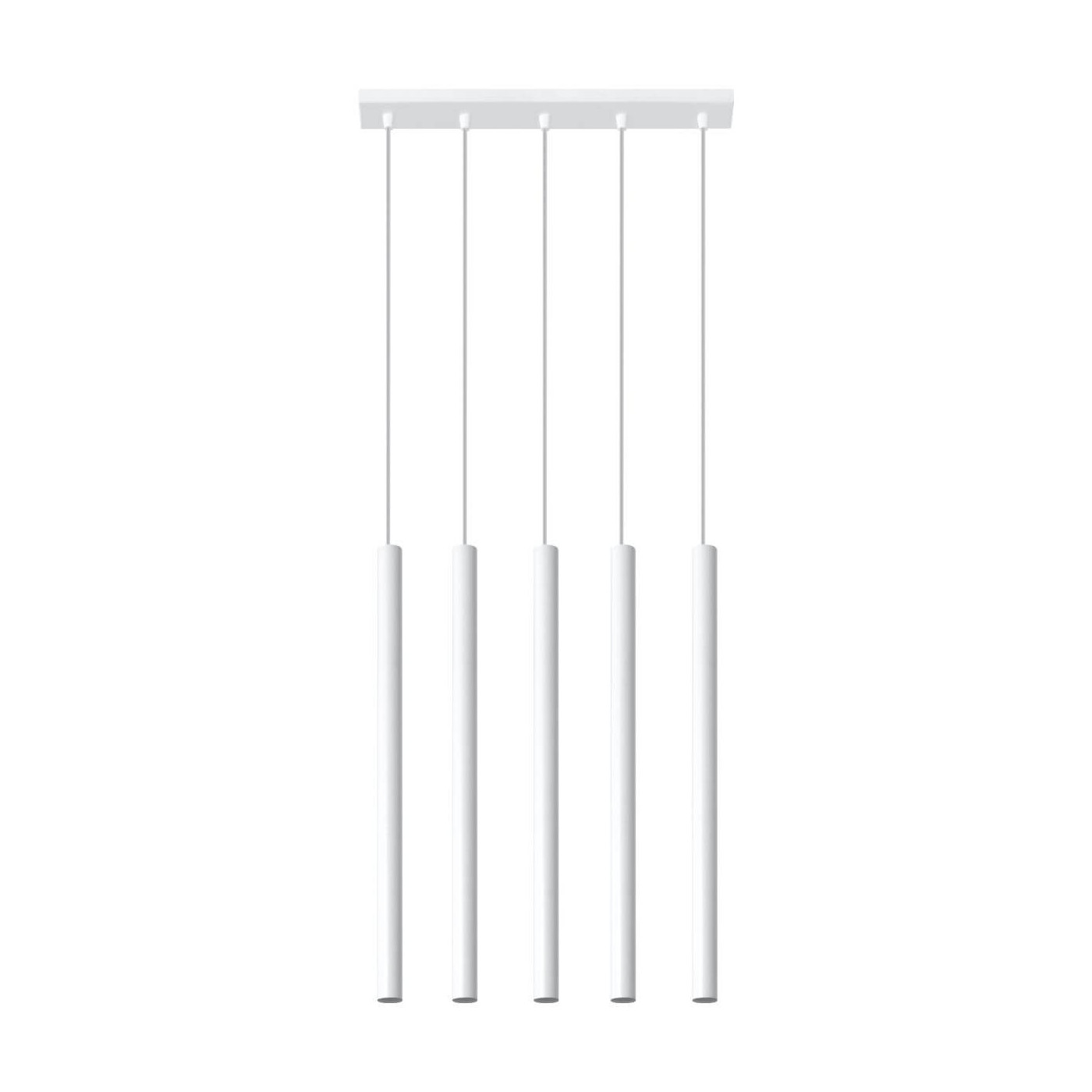 Lampa Wisząca Pastelo 5 Biały SL.0468 Sollux