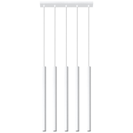 Lampa Wisząca Pastelo 5 Biały SL.0468 Sollux