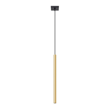 Lampa Wisząca Pastelo 1 Złoty Połysk Sollux