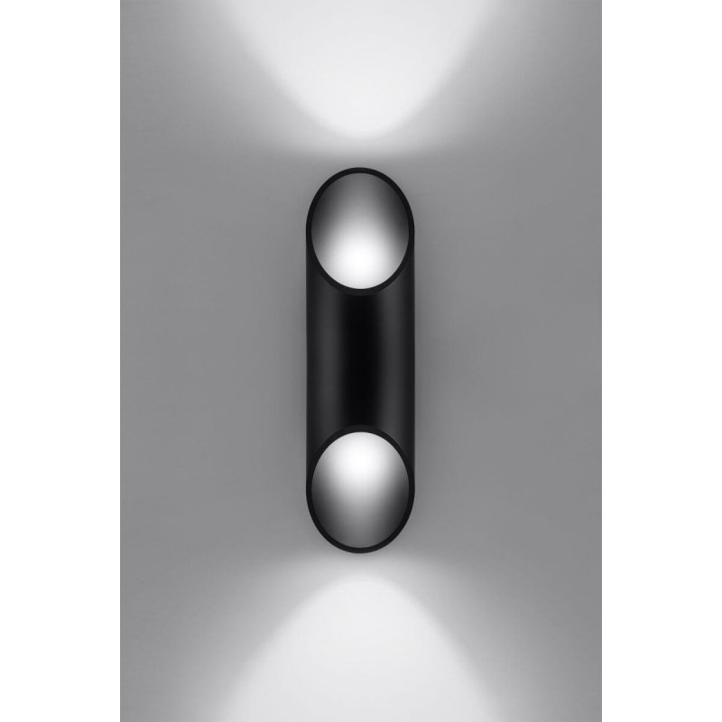 Kinkiet Penne 30 Czarny SL.0114 Sollux