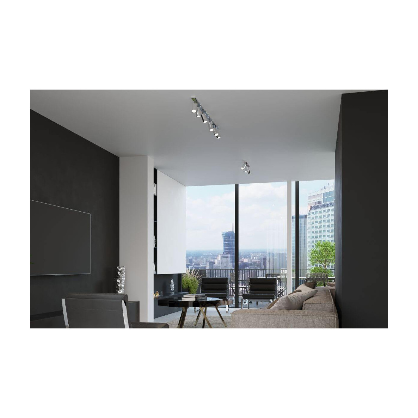 Plafon Ring 4 Chrom SL.0730 Sollux