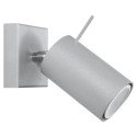 Kinkiet Ring 1 Szary SL.0449 Sollux