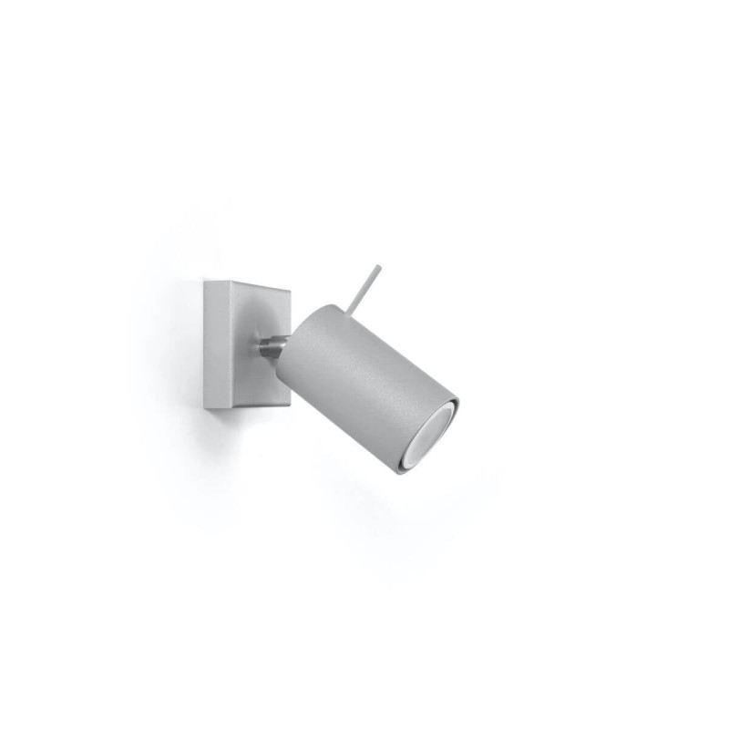 Kinkiet Ring 1 Szary SL.0449 Sollux
