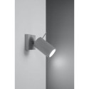 Kinkiet Ring 1 Szary SL.0449 Sollux