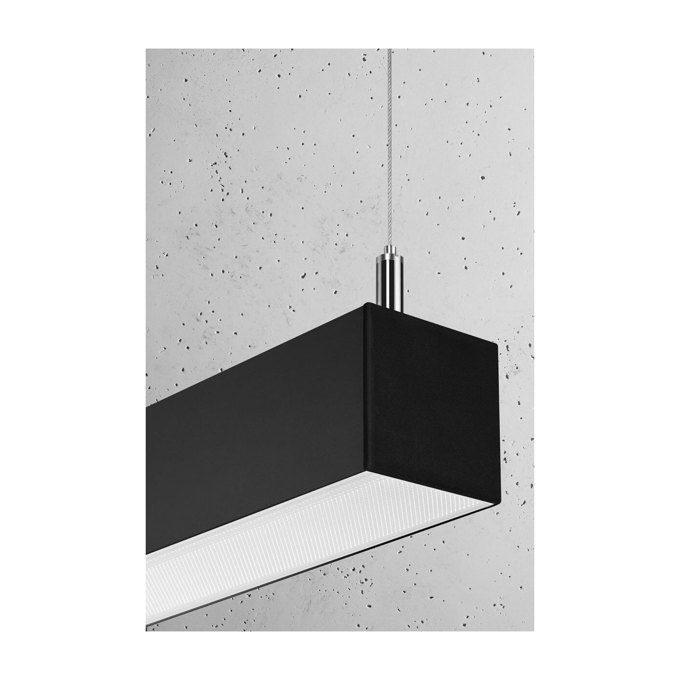 Lampa Wisząca Pinne 117 Czarny 4000K TH.069 Sollux