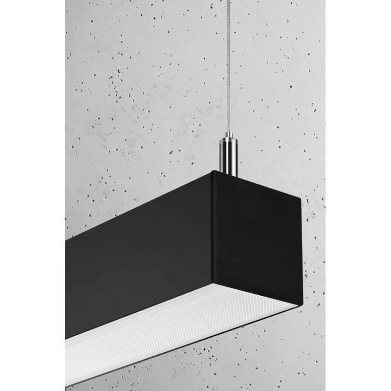Lampa Wisząca Pinne 117 Czarny 4000K TH.069 Sollux