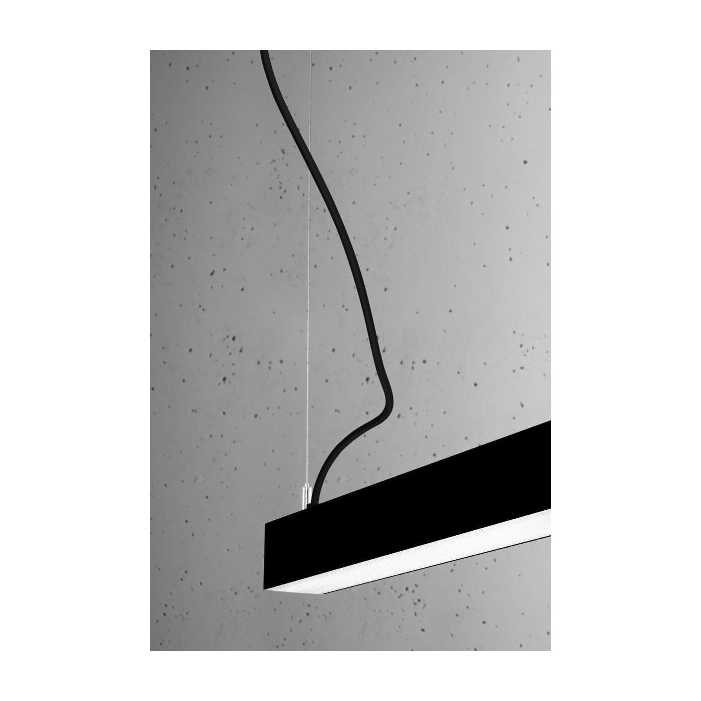 Lampa Wisząca Pinne 117 Czarny 4000K TH.069 Sollux