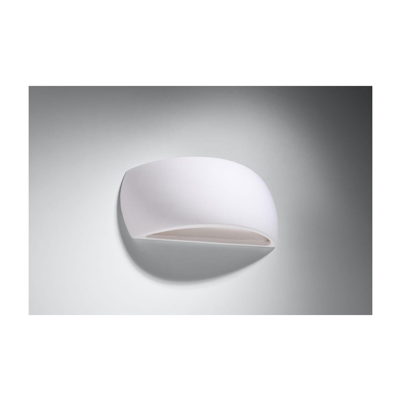 Kinkiet Ceramiczny Pontius Biały SL.0835 Sollux