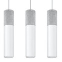 Lampa Wisząca Borgio 3 Biały SL.0649 Sollux