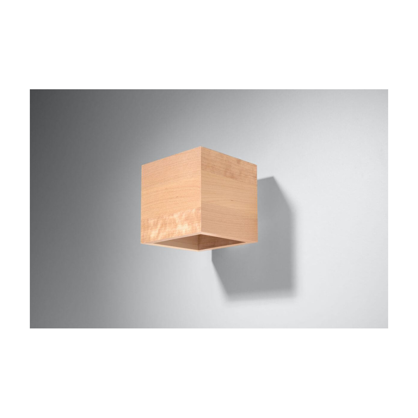 Kinkiet Quad Naturalne Drewno SL.0491 Sollux