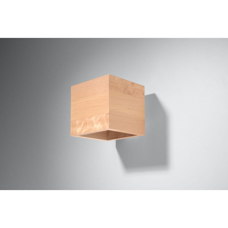Kinkiet Quad Naturalne Drewno SL.0491 Sollux