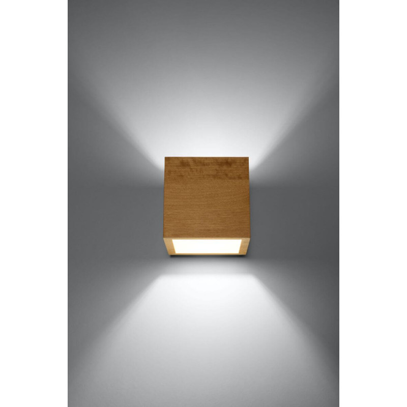 Kinkiet Quad Naturalne Drewno SL.0491 Sollux