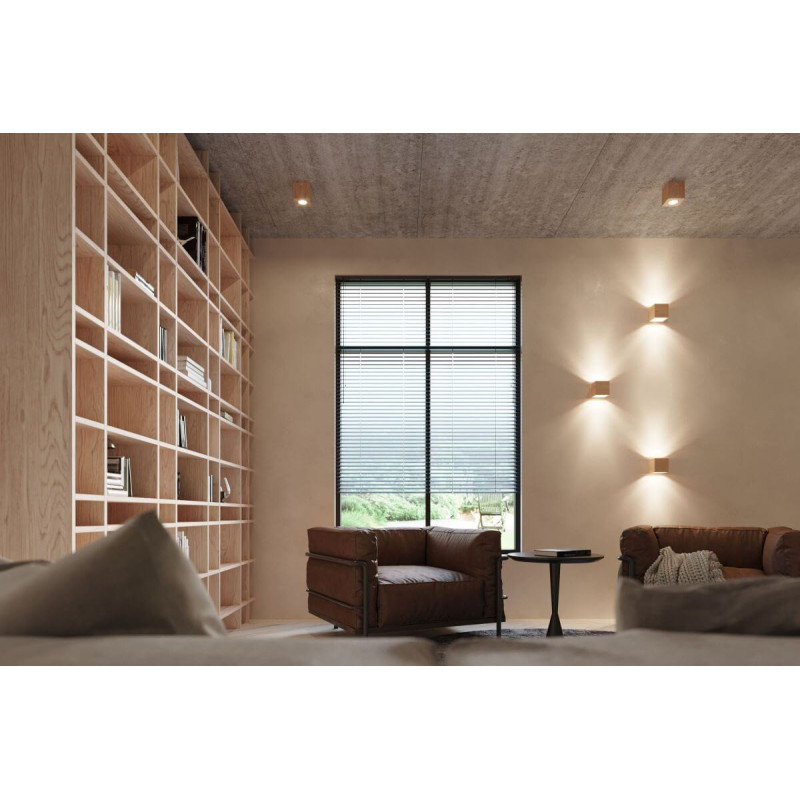 Kinkiet Quad Naturalne Drewno SL.0491 Sollux