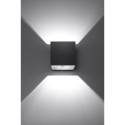 Kinkiet Quad 1 Czarny SL.0057 Sollux