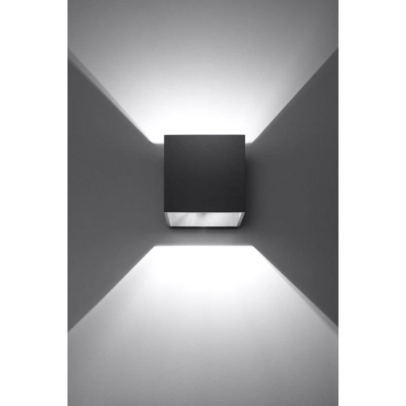 Kinkiet Quad 1 Czarny SL.0057 Sollux