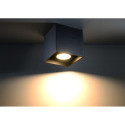 Plafon QUAD 1 Czarny SL.0022 Sollux