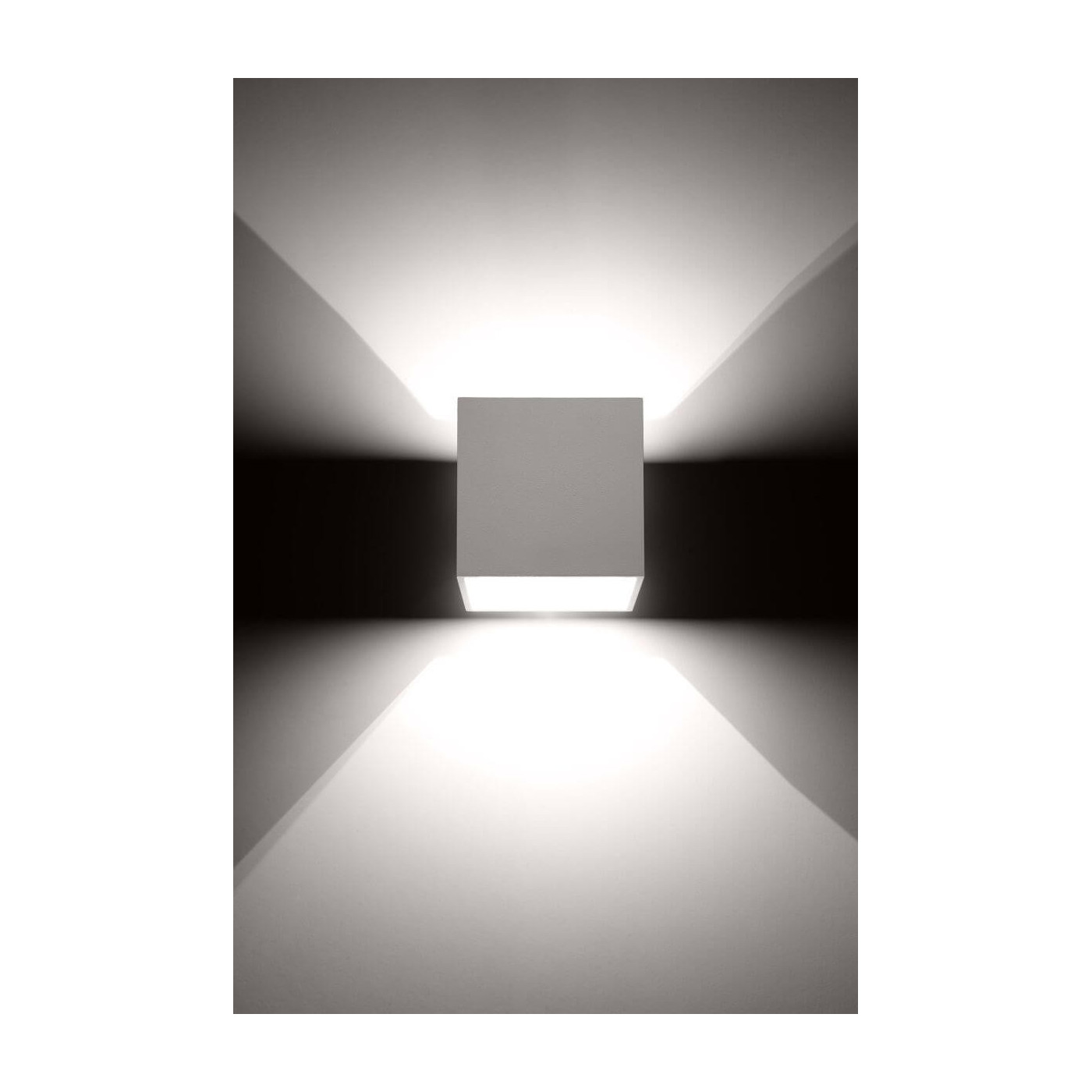 Kinkiet Quad 1 Biały SL.0059 Sollux