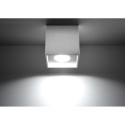 Plafon Quad 1 Biały SL.0027 Sollux