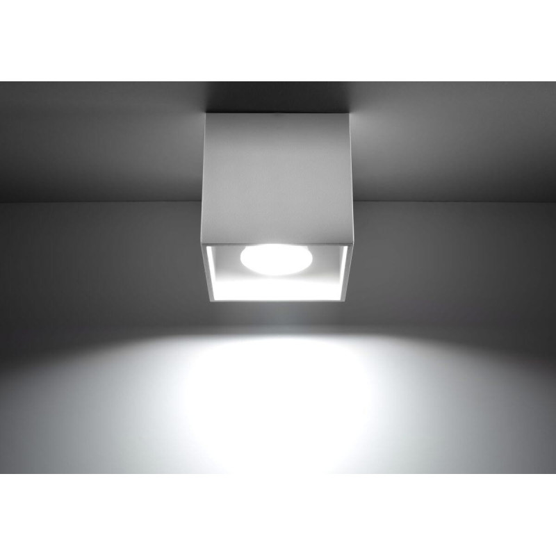 Plafon Quad 1 Biały SL.0027 Sollux