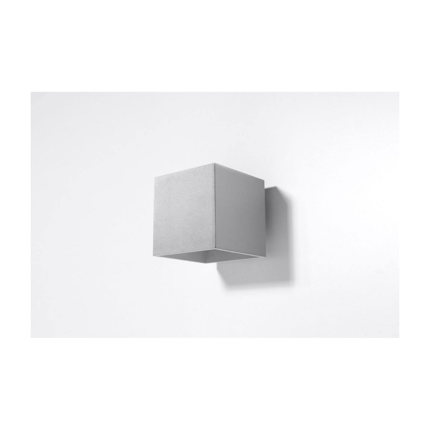 Kinkiet Quad 1 Szary SL.0058 Sollux