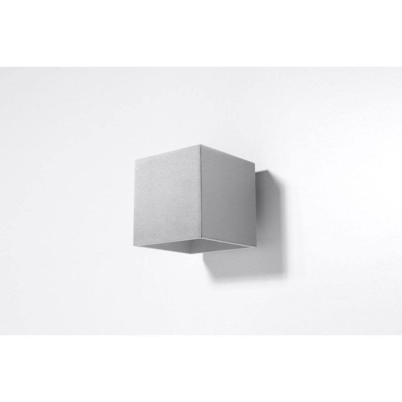 Kinkiet Quad 1 Szary SL.0058 Sollux