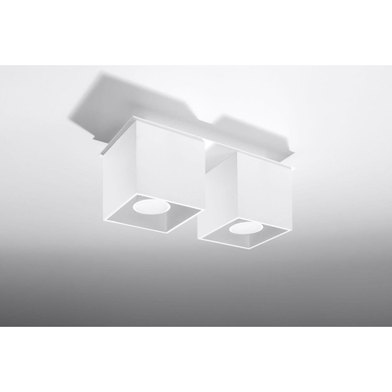 Plafon Quad 2 Biały SL.0065 Sollux