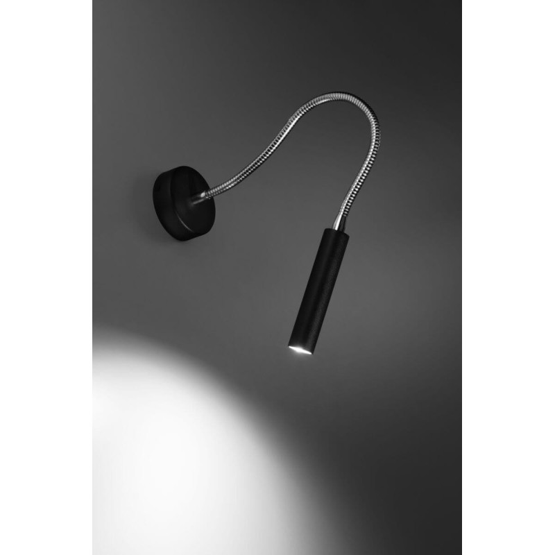 Kinkiet Axil Czarny SL.0910 Sollux