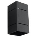 Kinkiet Blocco Czarny SL.0478 Sollux