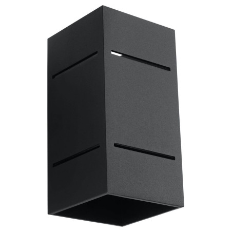 Kinkiet Blocco Czarny SL.0478 Sollux