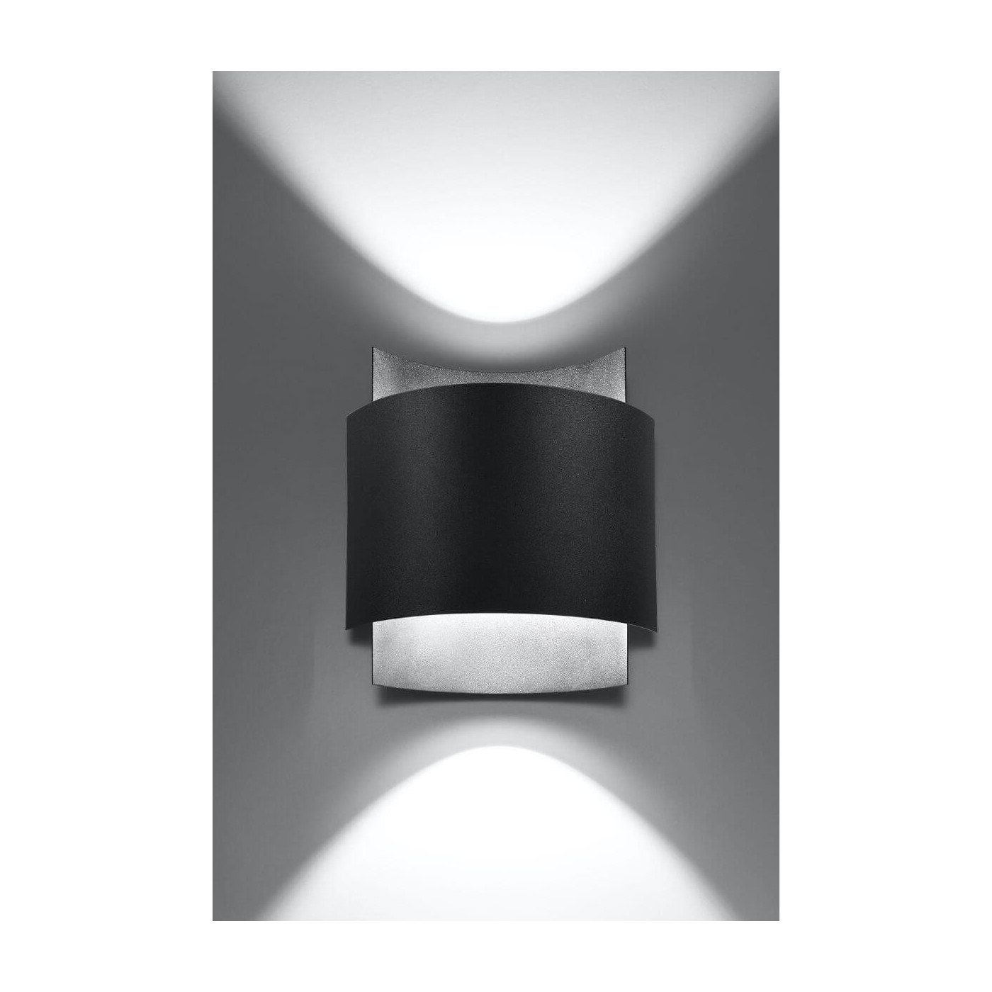 Kinkiet Impact Czarny SL.0858 Sollux