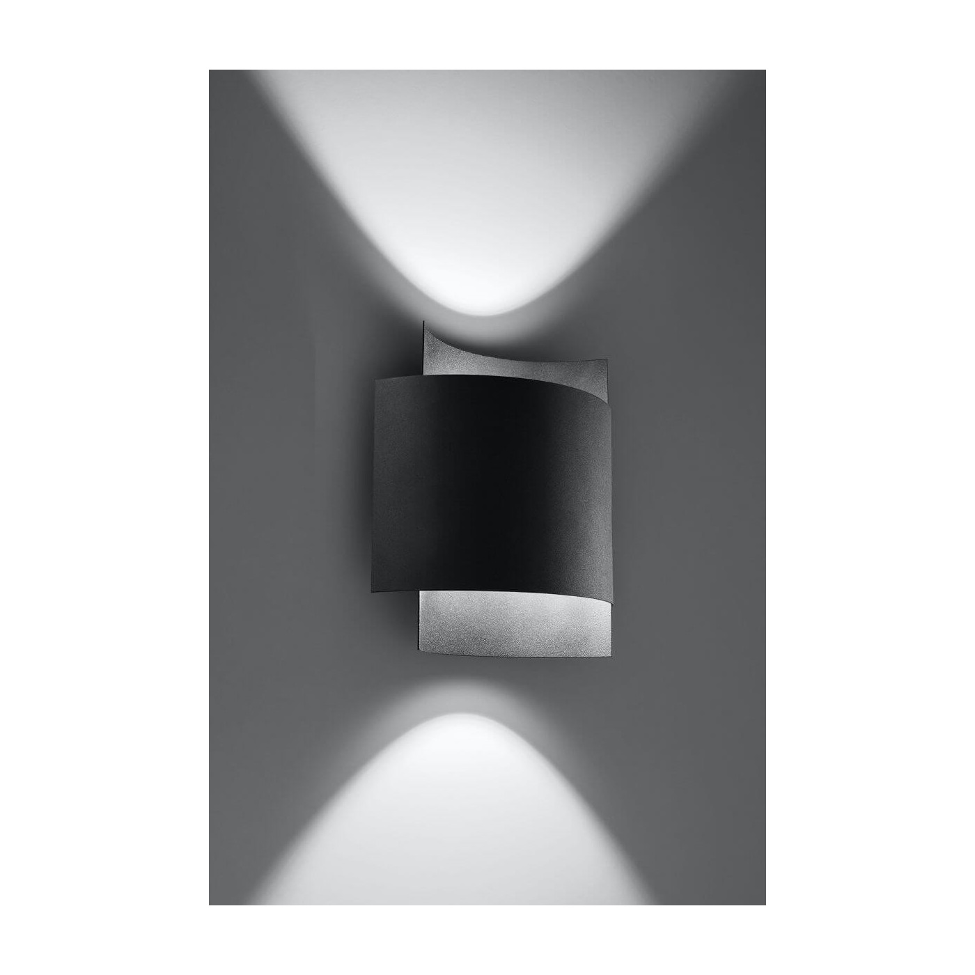 Kinkiet Impact Czarny SL.0858 Sollux