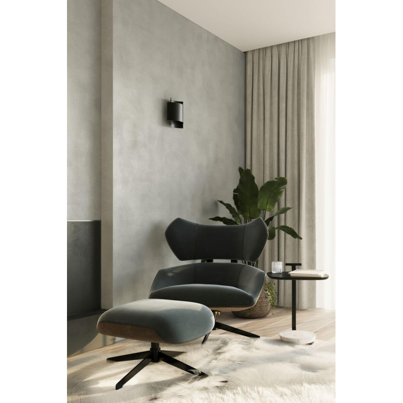 Kinkiet Impact Czarny SL.0858 Sollux