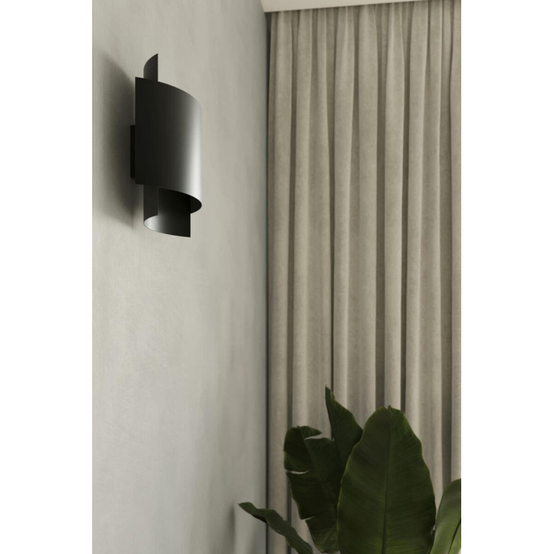 Kinkiet Impact Czarny SL.0858 Sollux