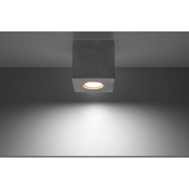 Plafon Quad Beton SL.0489 Sollux