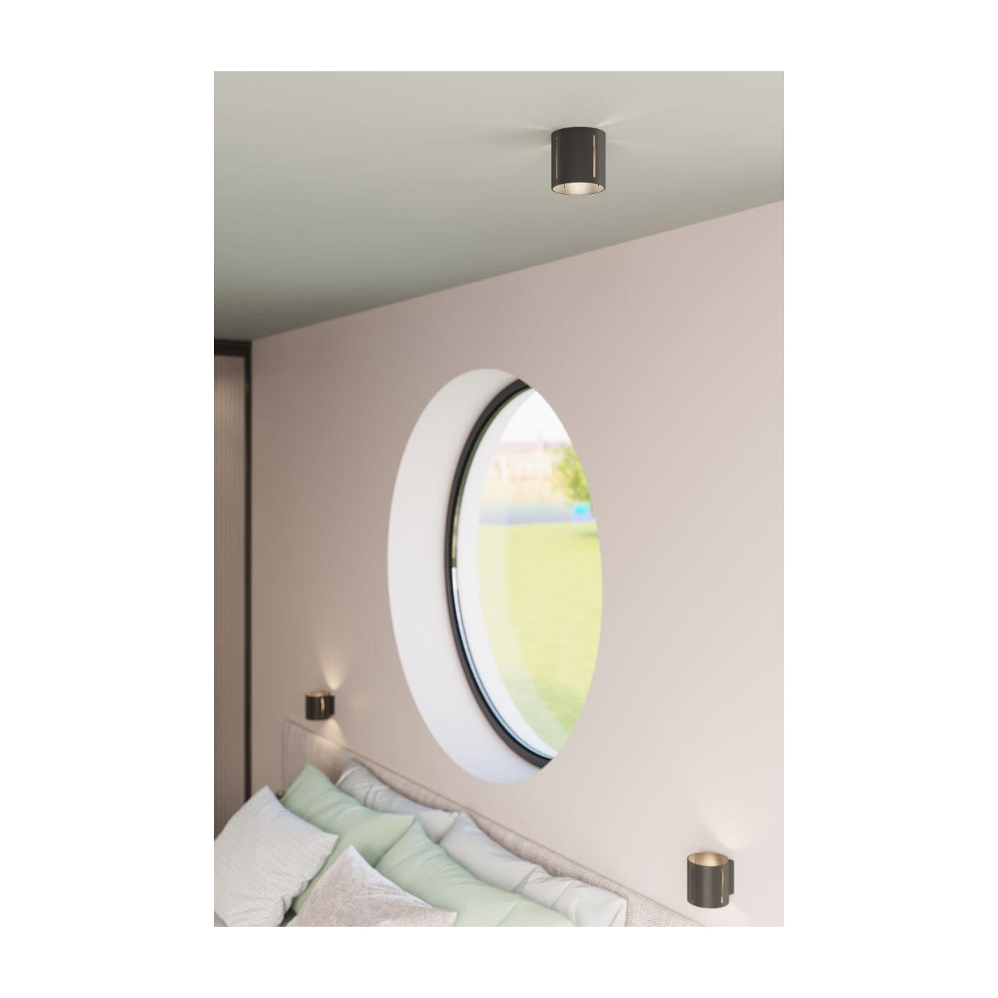 Kinkiet Inez Czarny SL.0353 Sollux