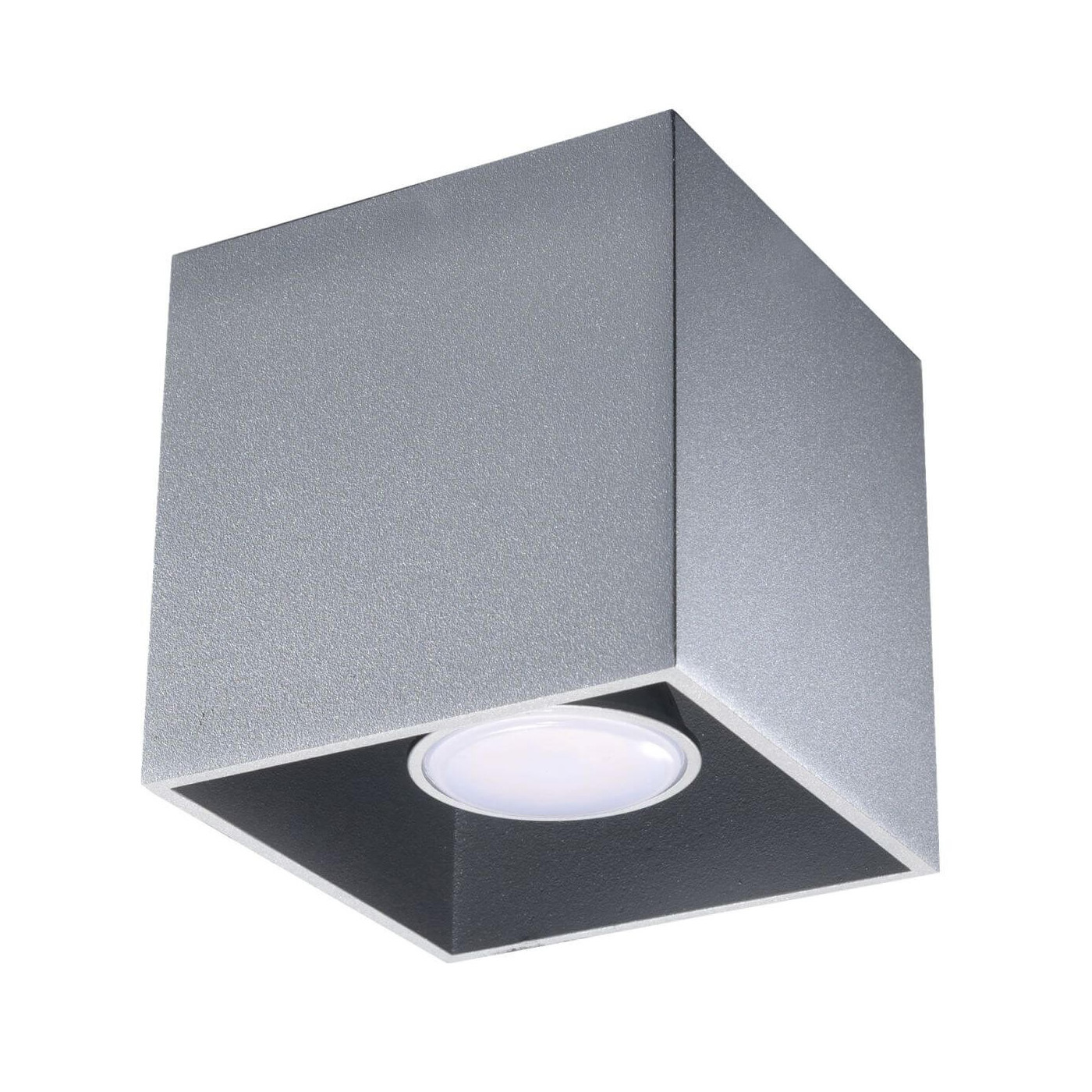 Plafon Quad 1 Szary SL.0024 Sollux