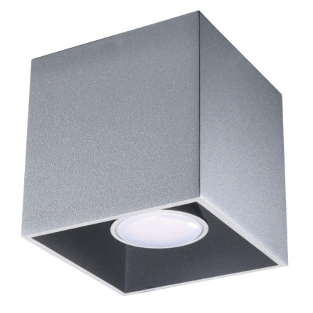 Plafon Quad 1 Szary SL.0024 Sollux