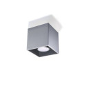 Plafon Quad 1 Szary SL.0024 Sollux