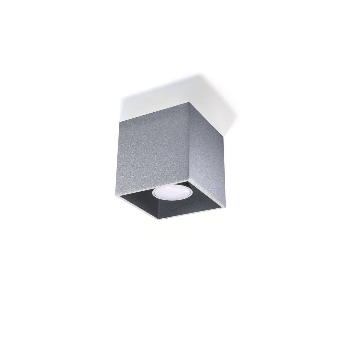 Plafon Quad 1 Szary SL.0024 Sollux