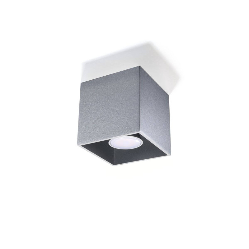 Plafon Quad 1 Szary SL.0024 Sollux