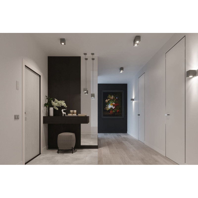 Plafon Quad 1 Szary SL.0024 Sollux